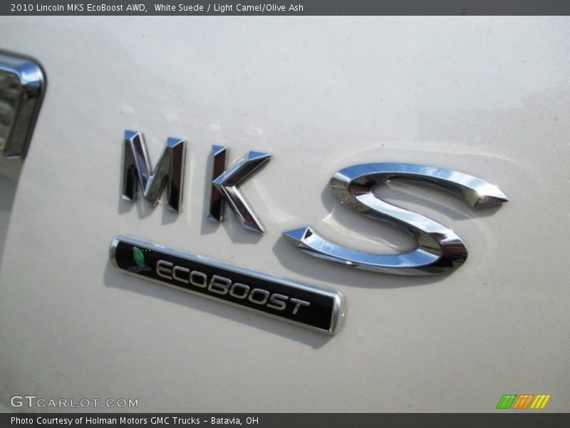 White Suede / Light Camel/Olive Ash 2010 Lincoln MKS EcoBoost AWD