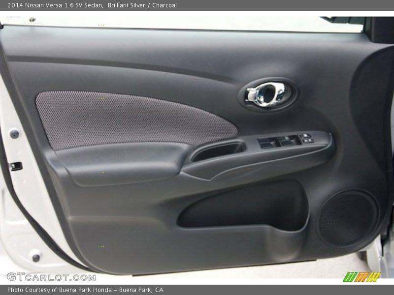 Brilliant Silver / Charcoal 2014 Nissan Versa 1.6 SV Sedan