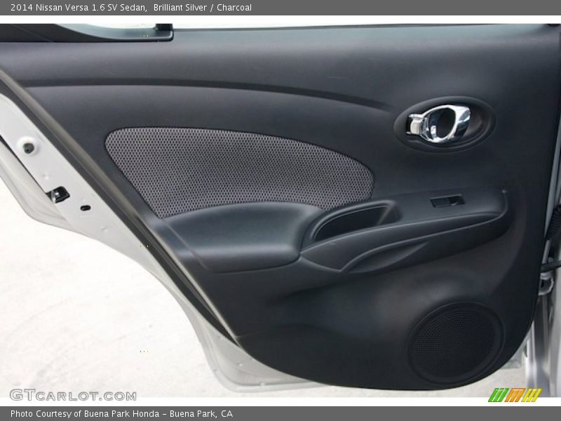 Brilliant Silver / Charcoal 2014 Nissan Versa 1.6 SV Sedan