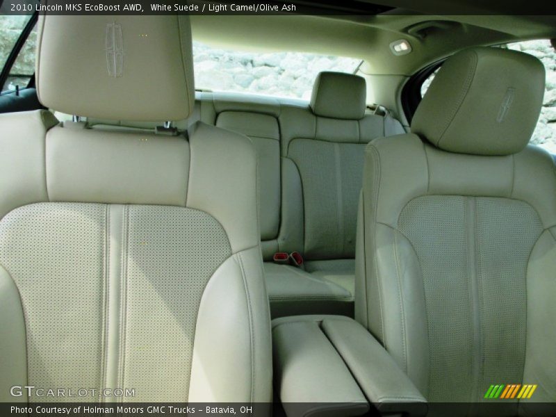 White Suede / Light Camel/Olive Ash 2010 Lincoln MKS EcoBoost AWD