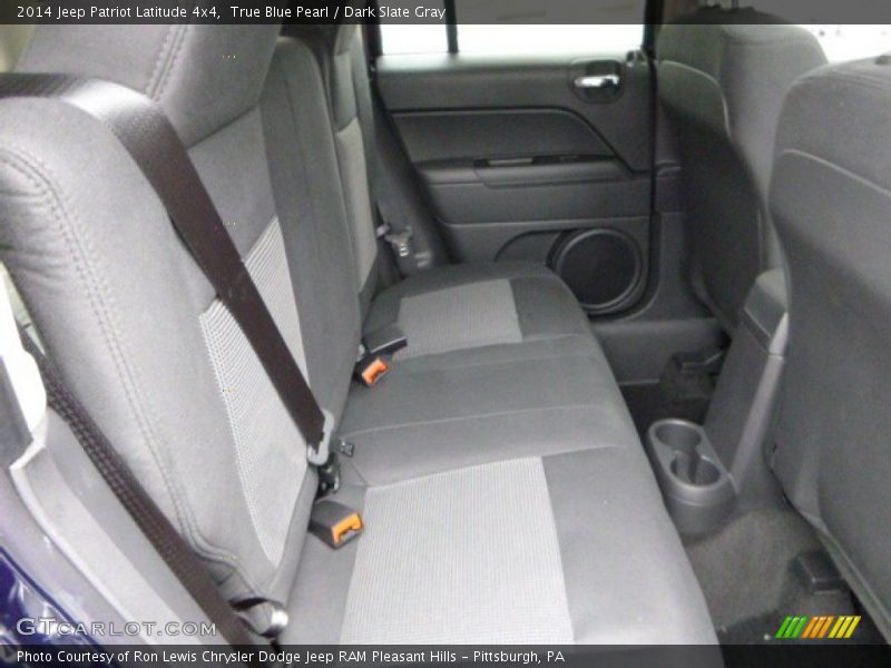True Blue Pearl / Dark Slate Gray 2014 Jeep Patriot Latitude 4x4