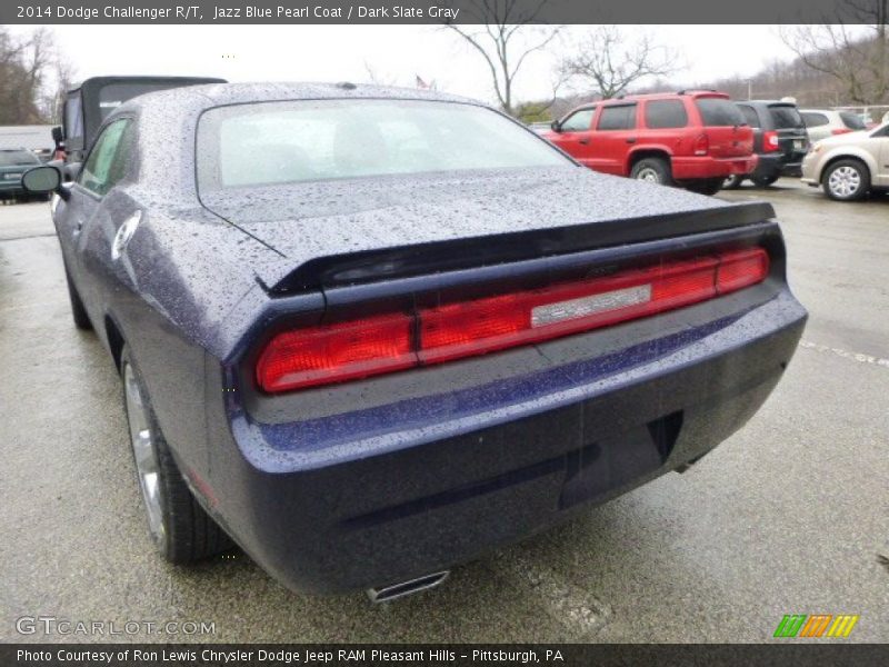 Jazz Blue Pearl Coat / Dark Slate Gray 2014 Dodge Challenger R/T