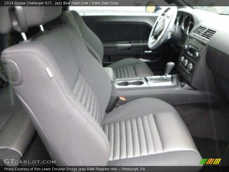 Jazz Blue Pearl Coat / Dark Slate Gray 2014 Dodge Challenger R/T