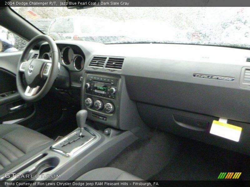 Jazz Blue Pearl Coat / Dark Slate Gray 2014 Dodge Challenger R/T