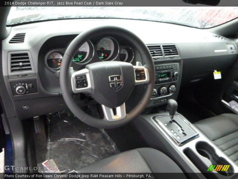 Jazz Blue Pearl Coat / Dark Slate Gray 2014 Dodge Challenger R/T