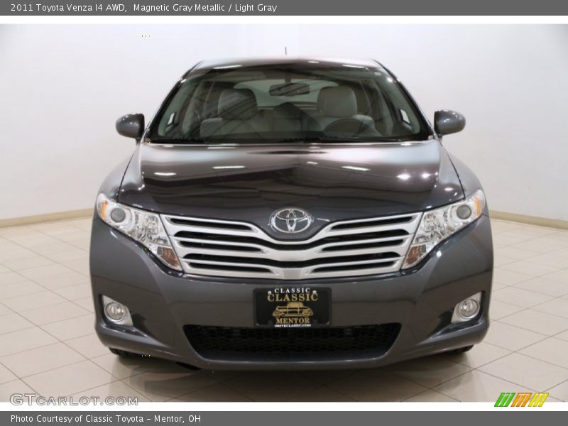 Magnetic Gray Metallic / Light Gray 2011 Toyota Venza I4 AWD