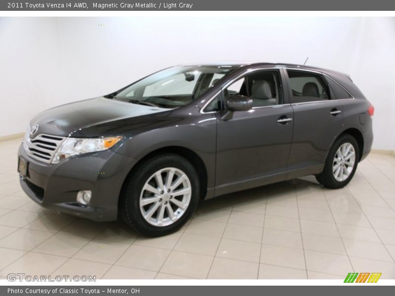 Magnetic Gray Metallic / Light Gray 2011 Toyota Venza I4 AWD