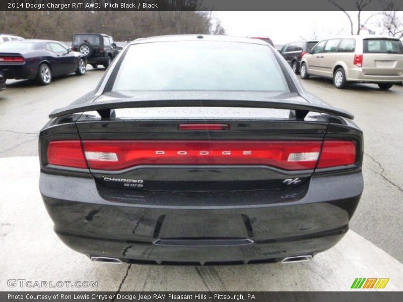 Pitch Black / Black 2014 Dodge Charger R/T AWD