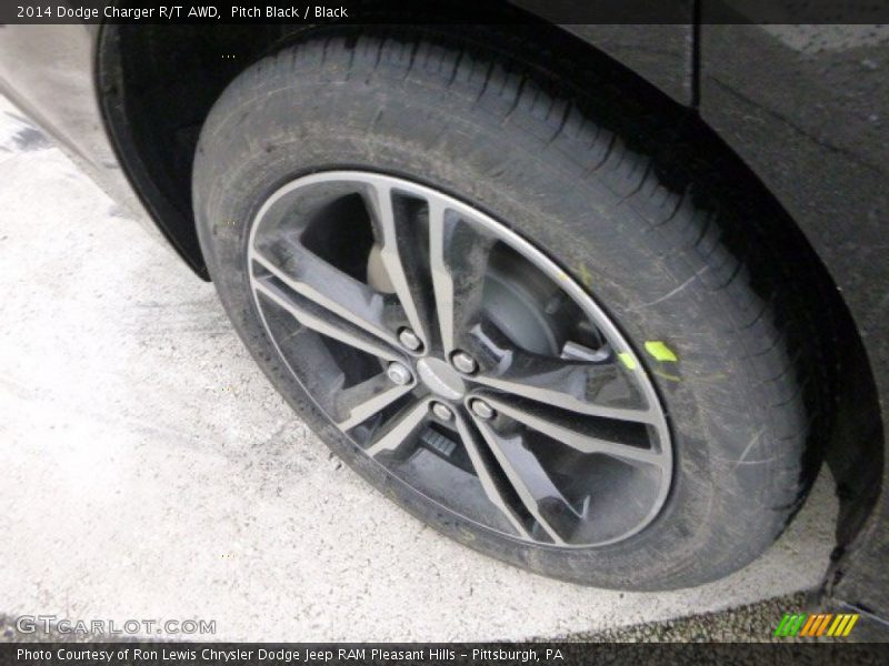 Pitch Black / Black 2014 Dodge Charger R/T AWD