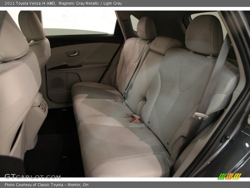 Magnetic Gray Metallic / Light Gray 2011 Toyota Venza I4 AWD