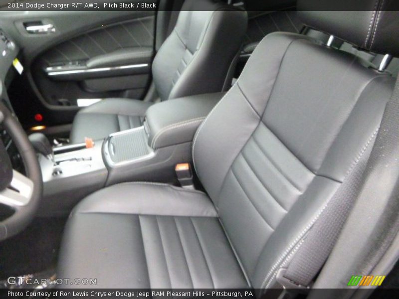 Pitch Black / Black 2014 Dodge Charger R/T AWD