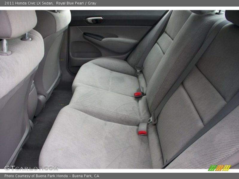 Royal Blue Pearl / Gray 2011 Honda Civic LX Sedan