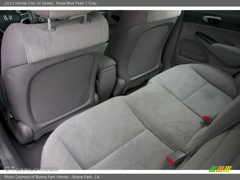 Royal Blue Pearl / Gray 2011 Honda Civic LX Sedan