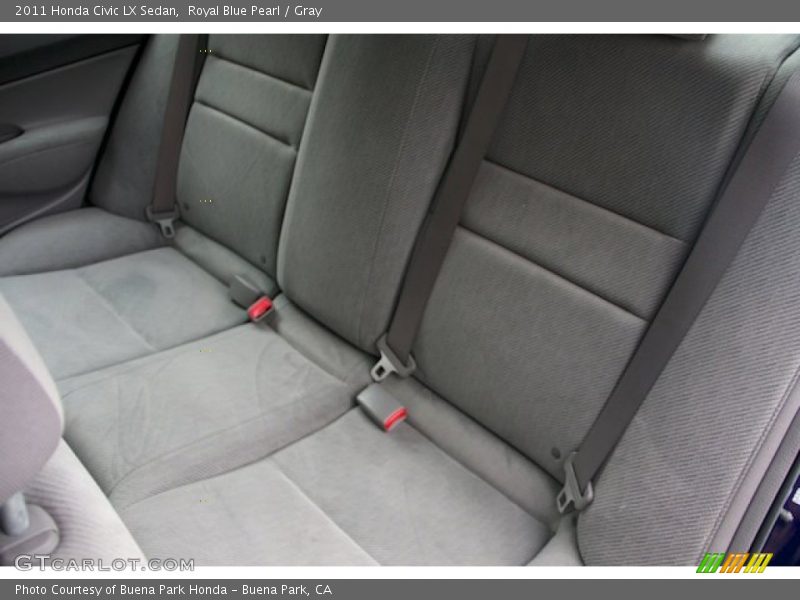 Royal Blue Pearl / Gray 2011 Honda Civic LX Sedan