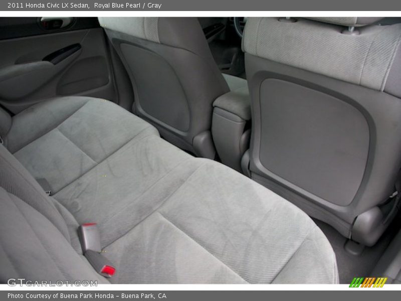 Royal Blue Pearl / Gray 2011 Honda Civic LX Sedan