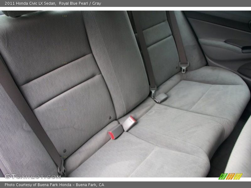 Royal Blue Pearl / Gray 2011 Honda Civic LX Sedan