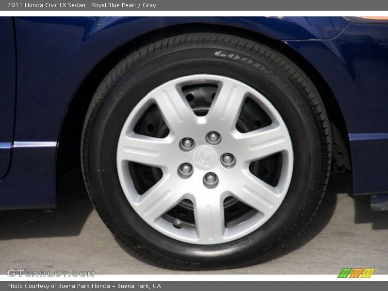 Royal Blue Pearl / Gray 2011 Honda Civic LX Sedan