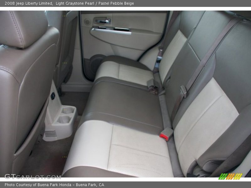 Light Graystone Pearl / Pastel Pebble Beige 2008 Jeep Liberty Limited