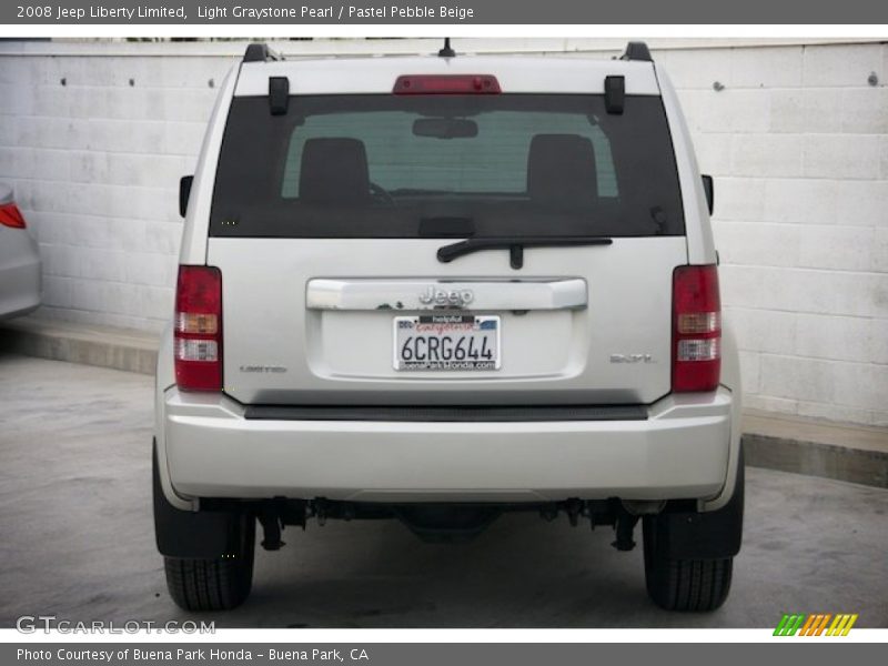 Light Graystone Pearl / Pastel Pebble Beige 2008 Jeep Liberty Limited