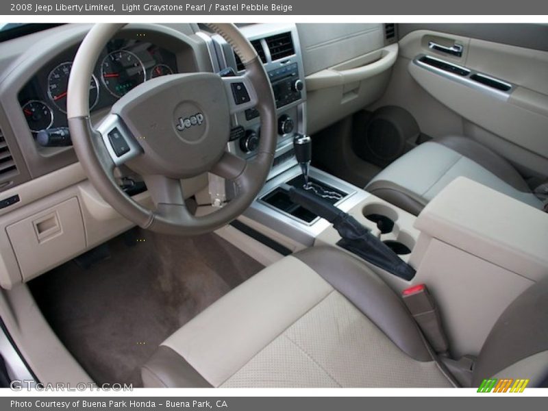  2008 Liberty Limited Pastel Pebble Beige Interior