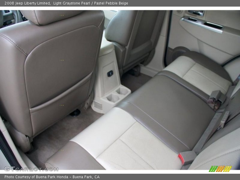 Light Graystone Pearl / Pastel Pebble Beige 2008 Jeep Liberty Limited