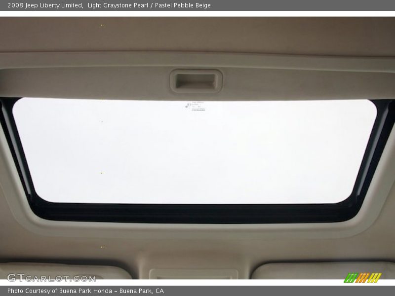 Light Graystone Pearl / Pastel Pebble Beige 2008 Jeep Liberty Limited