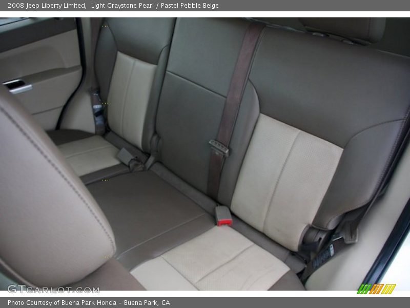 Light Graystone Pearl / Pastel Pebble Beige 2008 Jeep Liberty Limited