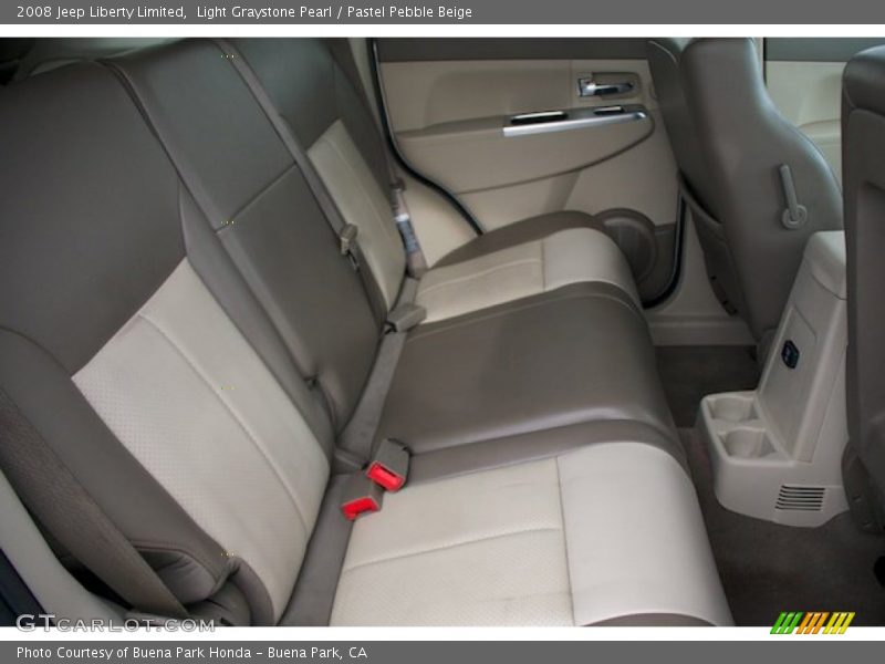 Light Graystone Pearl / Pastel Pebble Beige 2008 Jeep Liberty Limited