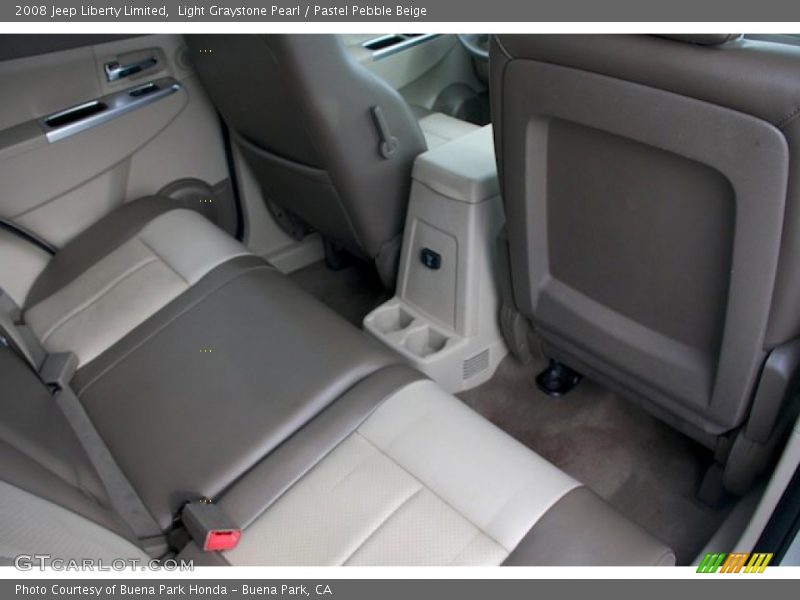 Light Graystone Pearl / Pastel Pebble Beige 2008 Jeep Liberty Limited