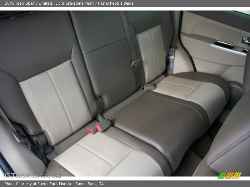 Light Graystone Pearl / Pastel Pebble Beige 2008 Jeep Liberty Limited