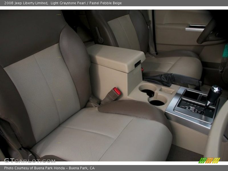 Light Graystone Pearl / Pastel Pebble Beige 2008 Jeep Liberty Limited