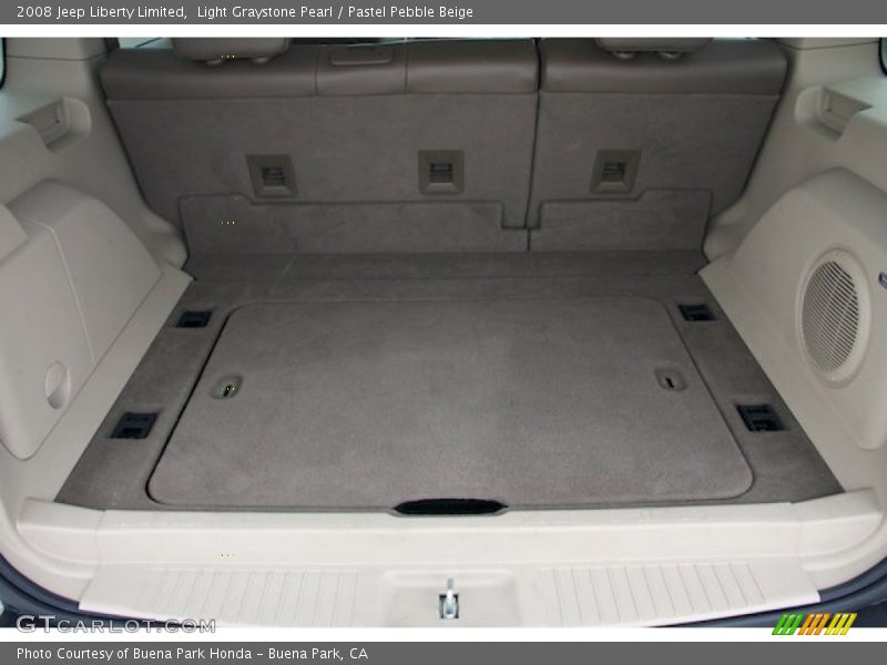 Light Graystone Pearl / Pastel Pebble Beige 2008 Jeep Liberty Limited