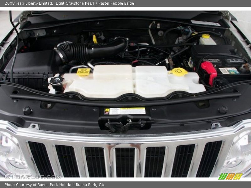 Light Graystone Pearl / Pastel Pebble Beige 2008 Jeep Liberty Limited