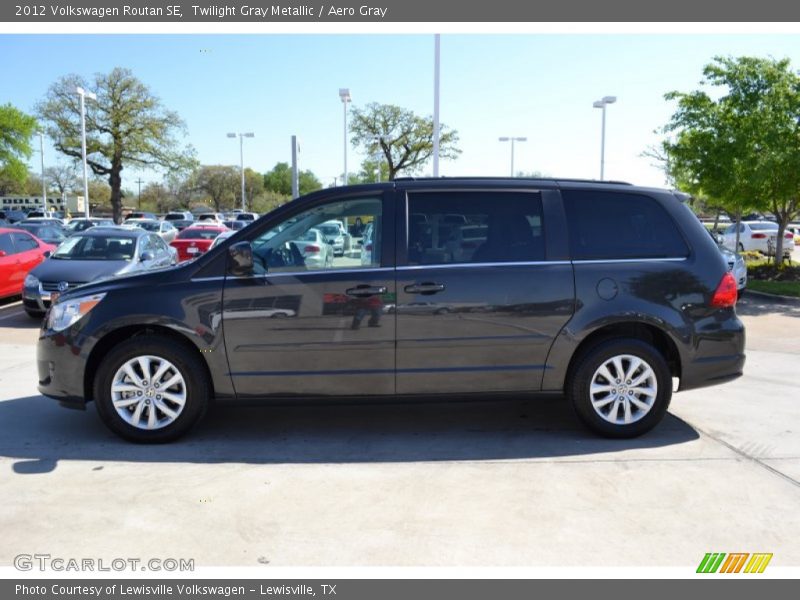 Twilight Gray Metallic / Aero Gray 2012 Volkswagen Routan SE