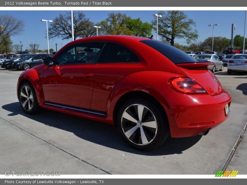 Tornado Red / Titan Black 2012 Volkswagen Beetle Turbo