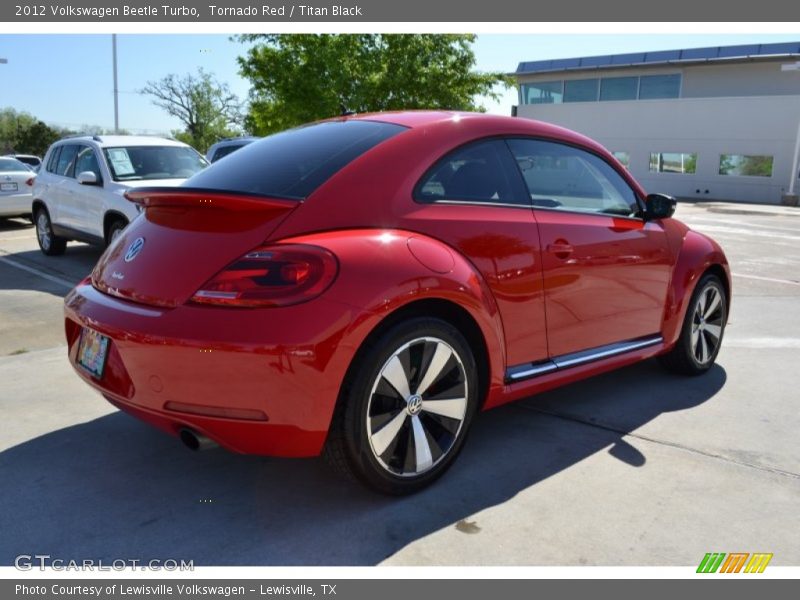 Tornado Red / Titan Black 2012 Volkswagen Beetle Turbo