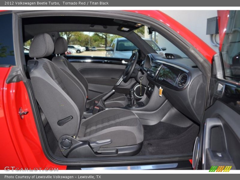 Tornado Red / Titan Black 2012 Volkswagen Beetle Turbo