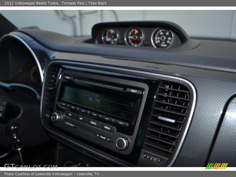 Tornado Red / Titan Black 2012 Volkswagen Beetle Turbo