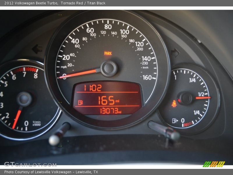 Tornado Red / Titan Black 2012 Volkswagen Beetle Turbo