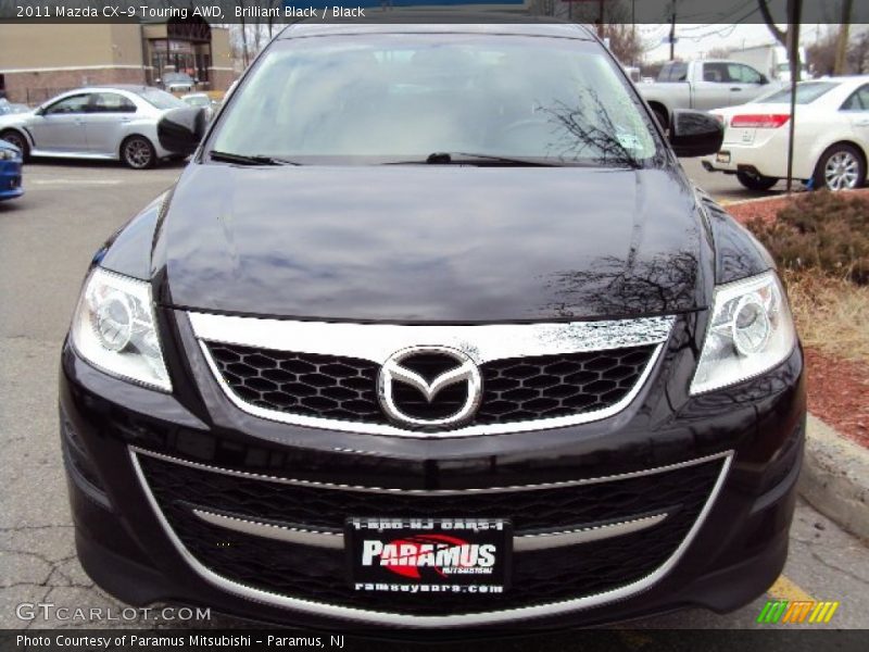 Brilliant Black / Black 2011 Mazda CX-9 Touring AWD