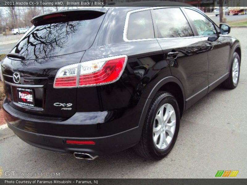 Brilliant Black / Black 2011 Mazda CX-9 Touring AWD