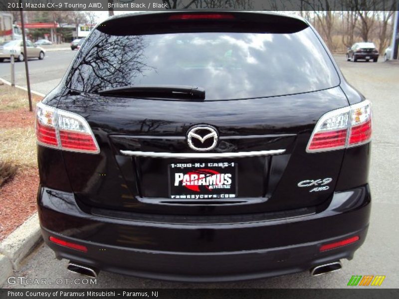 Brilliant Black / Black 2011 Mazda CX-9 Touring AWD