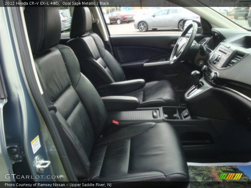 Opal Sage Metallic / Black 2012 Honda CR-V EX-L 4WD