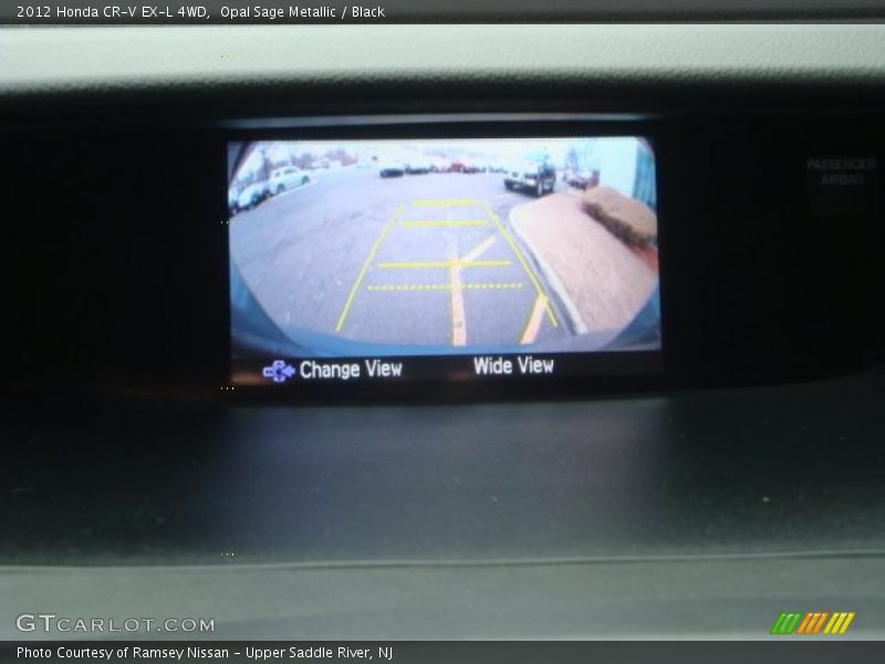 Opal Sage Metallic / Black 2012 Honda CR-V EX-L 4WD