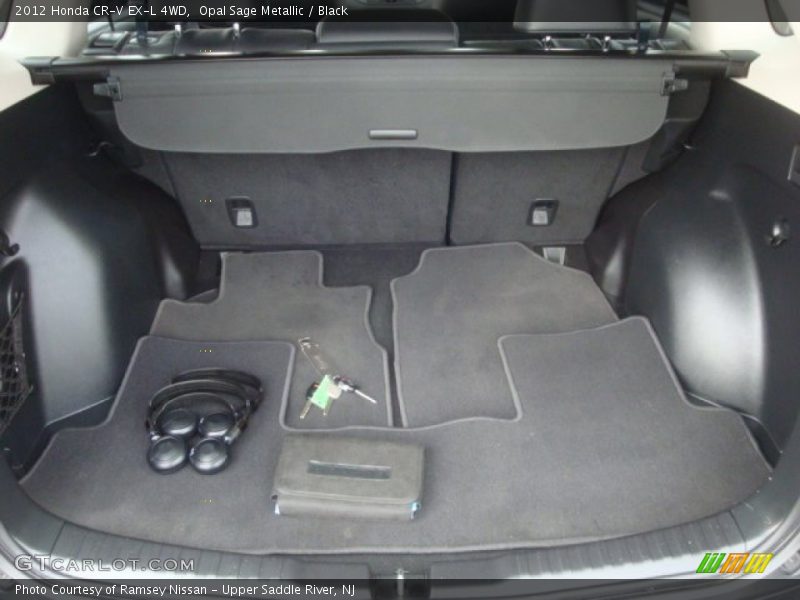 Opal Sage Metallic / Black 2012 Honda CR-V EX-L 4WD
