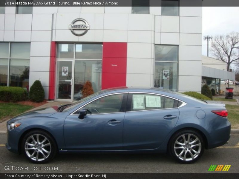 Blue Reflex Mica / Almond 2014 Mazda MAZDA6 Grand Touring