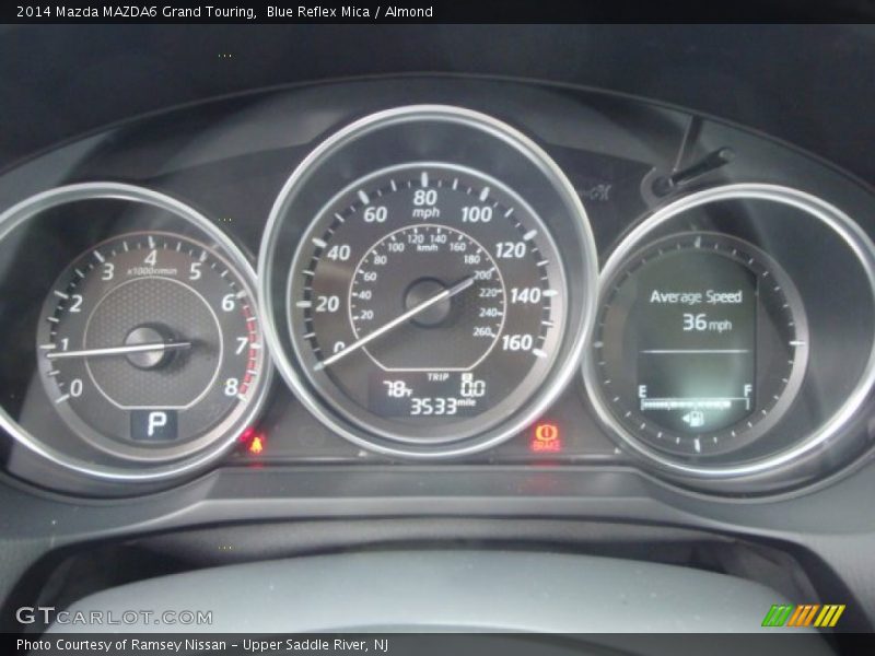 Blue Reflex Mica / Almond 2014 Mazda MAZDA6 Grand Touring