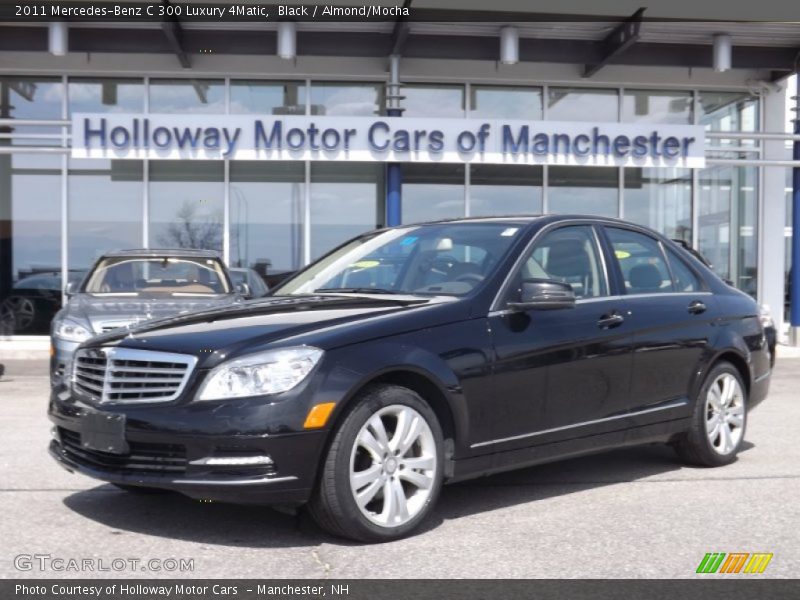 Black / Almond/Mocha 2011 Mercedes-Benz C 300 Luxury 4Matic