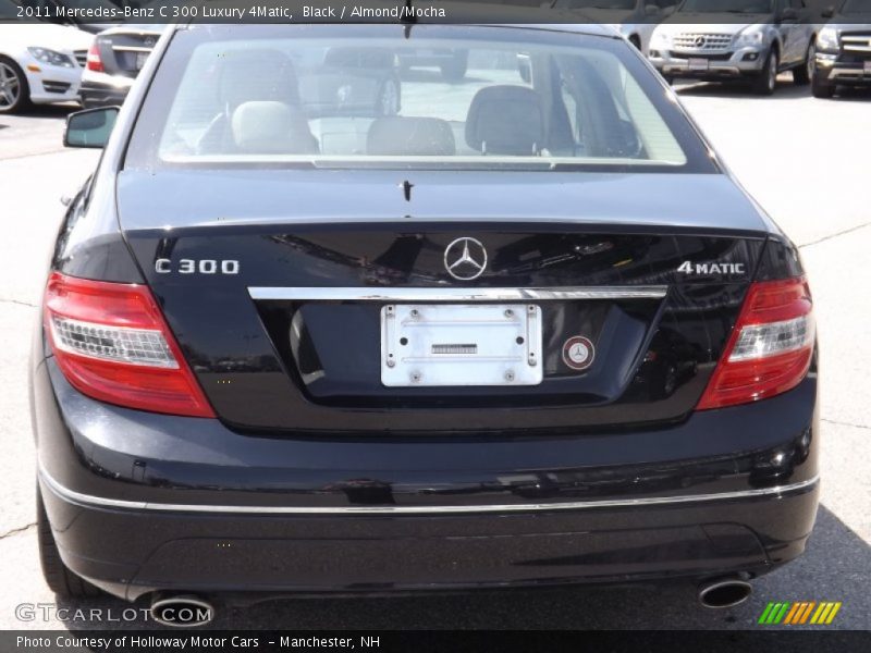 Black / Almond/Mocha 2011 Mercedes-Benz C 300 Luxury 4Matic