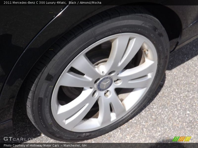 Black / Almond/Mocha 2011 Mercedes-Benz C 300 Luxury 4Matic
